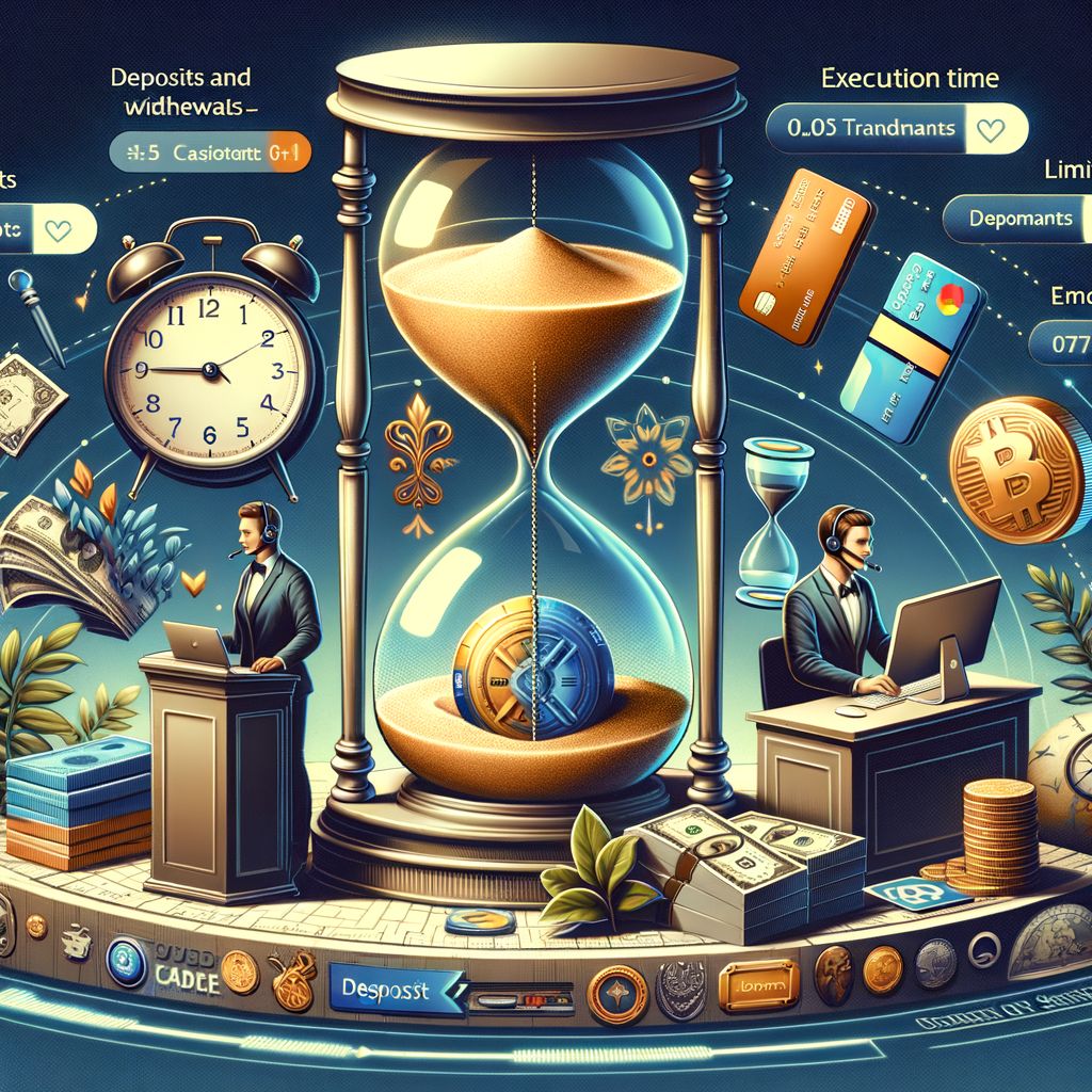 Wpłaty i wypłaty — metody, limity i czas realizacji